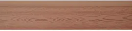 Wpc schuttingplank rabatdeel 15x2,5x180 cm donker teak - afbeelding 1