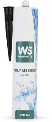 WS Polymeerkit zwart 290ml