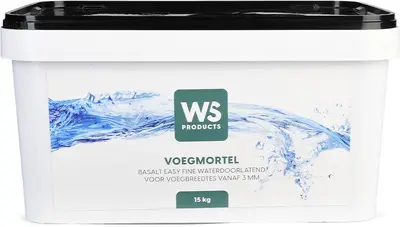 WS Voegmortel Easy Fine Basalt 15 kg - afbeelding 1