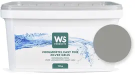 WS Voegmortel Easy Fine Zilver Grijs 15 kg - afbeelding 2