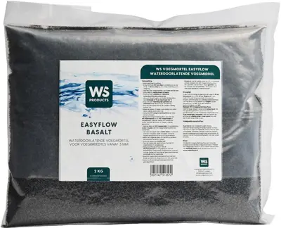 Ws voegmortel easy flow basalt 2kg - afbeelding 1
