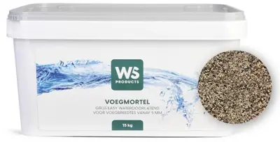 WS Voegmortel Easy Steengrijs 15 kg - afbeelding 2