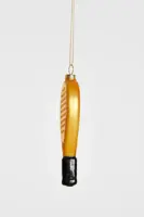Yup in de boom glazen kerstbal padelracket 10cm goud - afbeelding 2