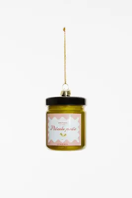 Yup in de boom glazen kerstbal pistachepasta 5.5cm groen - afbeelding 1