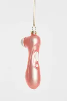 Yup in de boom glazen kerstbal satisfyer 10.5cm roze  - afbeelding 3