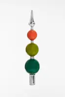 Yup in de boom piek glas smiley 28cm zilver - afbeelding 2