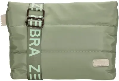Zebra elske schoudertas mint - afbeelding 1
