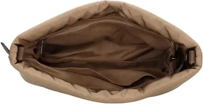 Zebra elske schoudertas taupe - afbeelding 5
