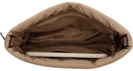Zebra elske schoudertas taupe - afbeelding 3