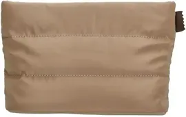 Zebra elske schoudertas taupe - afbeelding 4