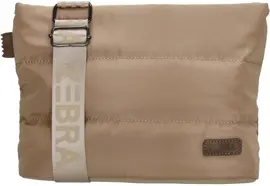 Zebra elske schoudertas taupe - afbeelding 1