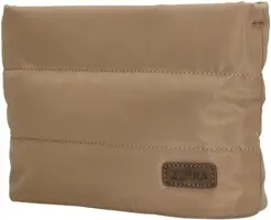 Zebra elske schoudertas taupe - afbeelding 6