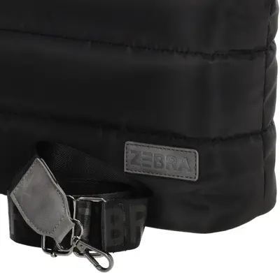 Zebra elske shopper zwart - afbeelding 8