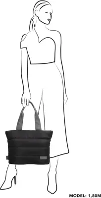 Zebra elske shopper zwart - afbeelding 6