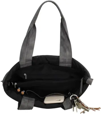 Zebra elske shopper zwart - afbeelding 7