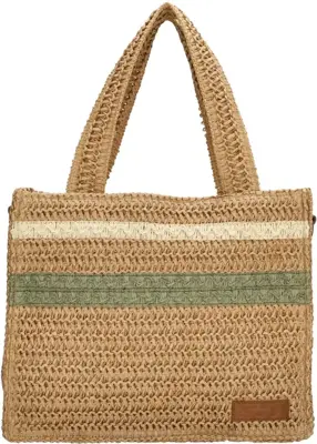 Zebra lauren shopper natuur - afbeelding 5