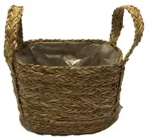 Zeegras plantenmand 30x20x22cm kopen?