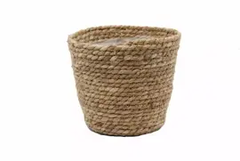 Zeegras plantenmand naturel Ø18x15 cm kopen?