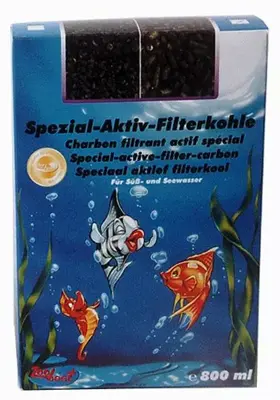 Zoobest aktief-kool (pellet), 800 ml