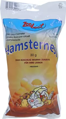 Zoobest hamsterwol 30 gram (katoen vezel) - afbeelding 1