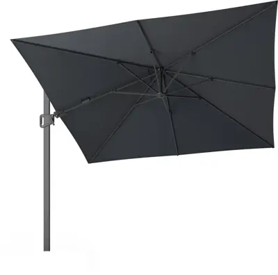 Zweefparasol arizona t2 300x300cm antraciet - afbeelding 2