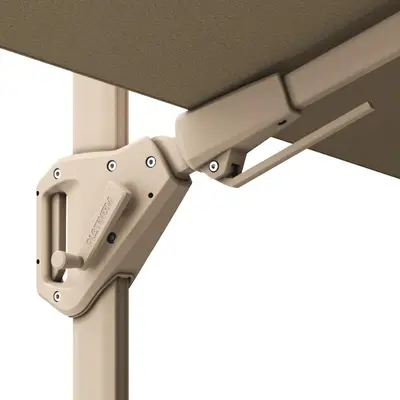 Zweefparasol arizona t2 300x300cm ivoor - afbeelding 5