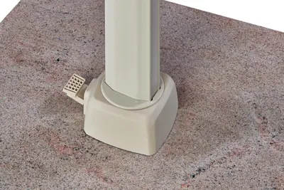 Zweefparasol arizona t2 300x300cm ivoor - afbeelding 6