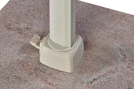 Zweefparasol arizona t2 300x300cm ivoor - afbeelding 6