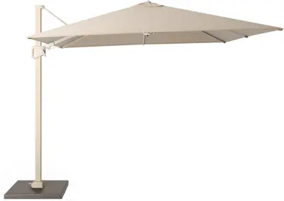 Zweefparasol arizona t2 300x300cm ivoor - afbeelding 1