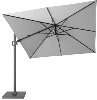 Zweefparasol arizona t2 300x300cm lichtgrijs - afbeelding 2