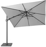 Zweefparasol arizona t2 300x300cm lichtgrijs - afbeelding 2