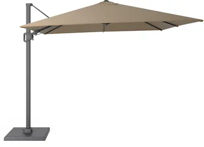 Zweefparasol arizona t2 300x300cm taupe - afbeelding 1