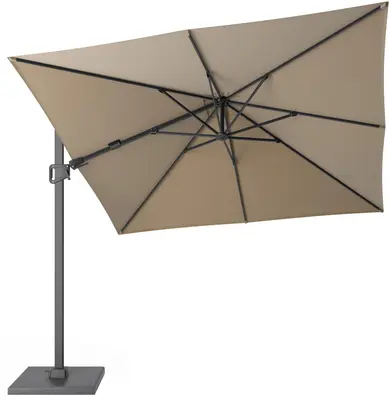 Zweefparasol arizona t2 300x300cm taupe - afbeelding 2