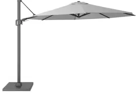 Zweefparasol arizona t2 350cm lichtgrijs - afbeelding 1