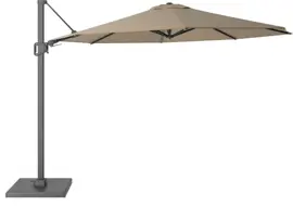 Zweefparasol arizona t2 350cm taupe - afbeelding 1