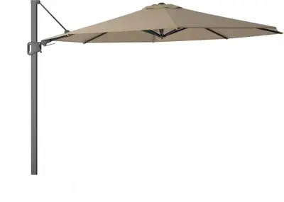 Zweefparasol arizona t2 350cm taupe - afbeelding 1