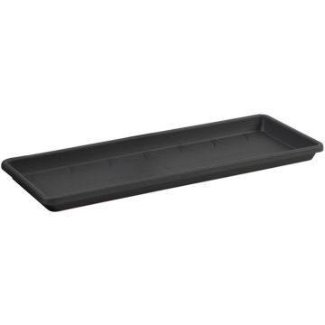 Elho barcelona balkonbak schotel 50 cm antraciet