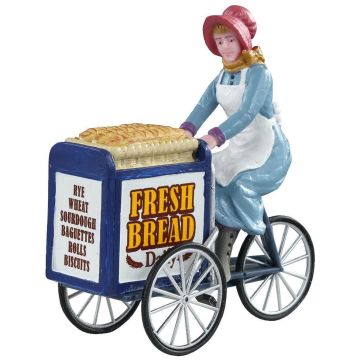 Lemax bakery delivery kerstdorp figuur type 3 Caddington Village 2021