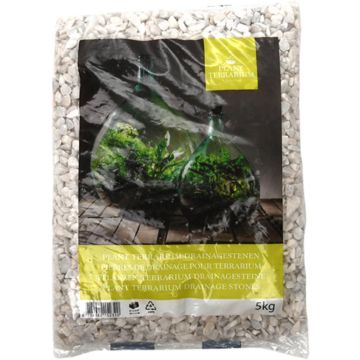 Esschert Design Plant terrrarium drainagestenen wit
