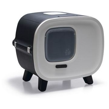 Savic kattenbak Mira Deluxe plastic 55.5x44x49.5 cm antraciet