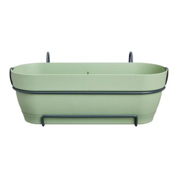 Elho Vibia Campana balkonbak Allin1 50 cm pistache groen