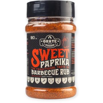 Grate goods Sweet paprika premium bbq rub strooibus 180 gram
