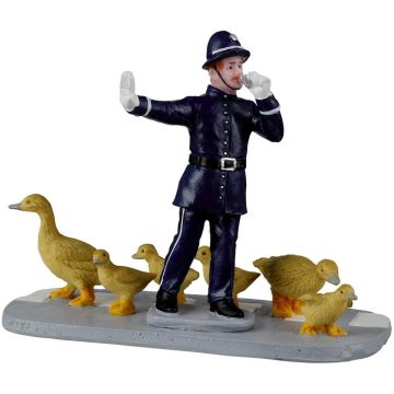 Lemax safe crossings kerstdorp figuur type 3 Caddington Village 2022