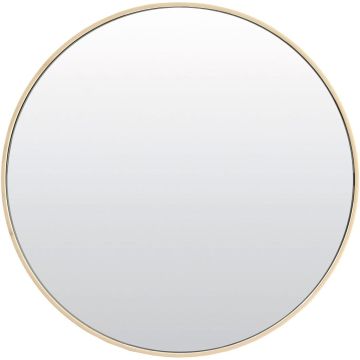 Light & Living spiegel metaal espejo 50cm crème