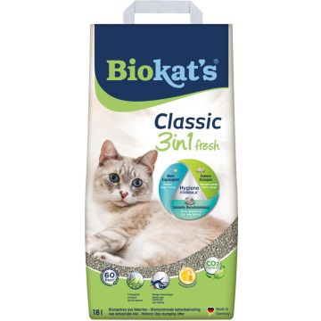Biokat’s Classic Fresh Kattenbakvulling 18 L