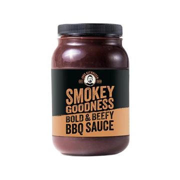 Smokey Goodness Bold and beefy bbq saus 500 ml