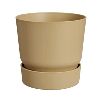 Elho bloempot Greenville 47cm Goudkleurig Zand
