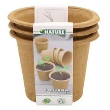 Nature Biopot 10,5x14cm - 3stuks