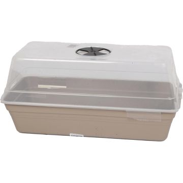 EasyDay Growhouse Set – 39 cm Pebble (Beige) | Duurzaam kweken, waar je maar wilt