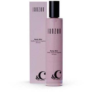 JANZEN x &C body mist vanilla, peach & happiness 50 ml